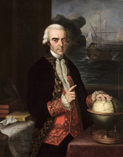 Antonio de Ulloa by Andrés Cortés y Aguilar